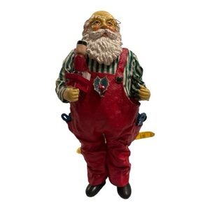 Possible Dreams Ltd Santa - By Clothtique -  The Toy Maker Santa - Vintage 1988